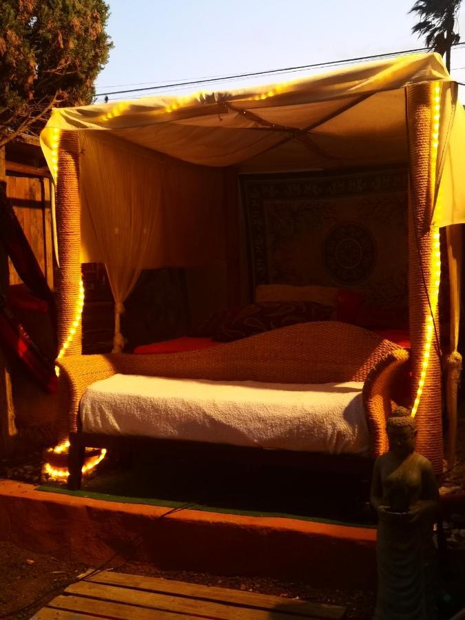 Flor De Loto Romantic Woodhouse Casita Camping Aguatona Exteriér fotografie